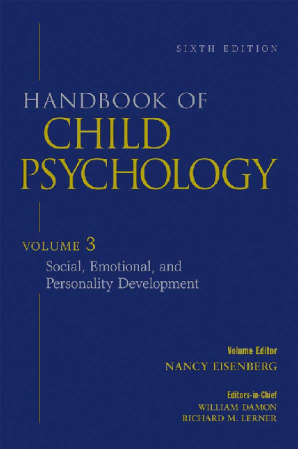 Handbook of child psychology. Vol.3, Social, Emotional, and Personality Development