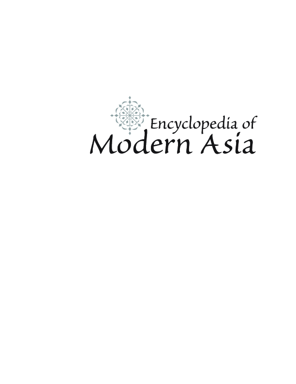 Encyclopedia of modern Asia