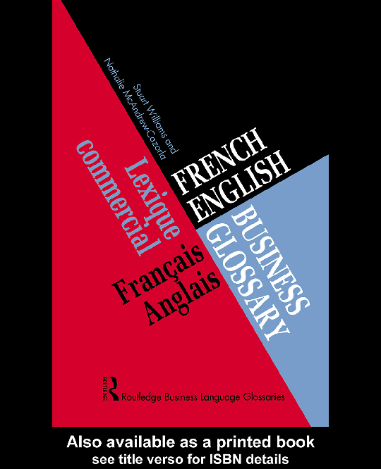French English business glossary