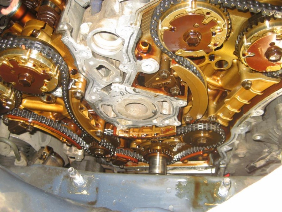 как поменять цепь 2,3турбо дизель опель