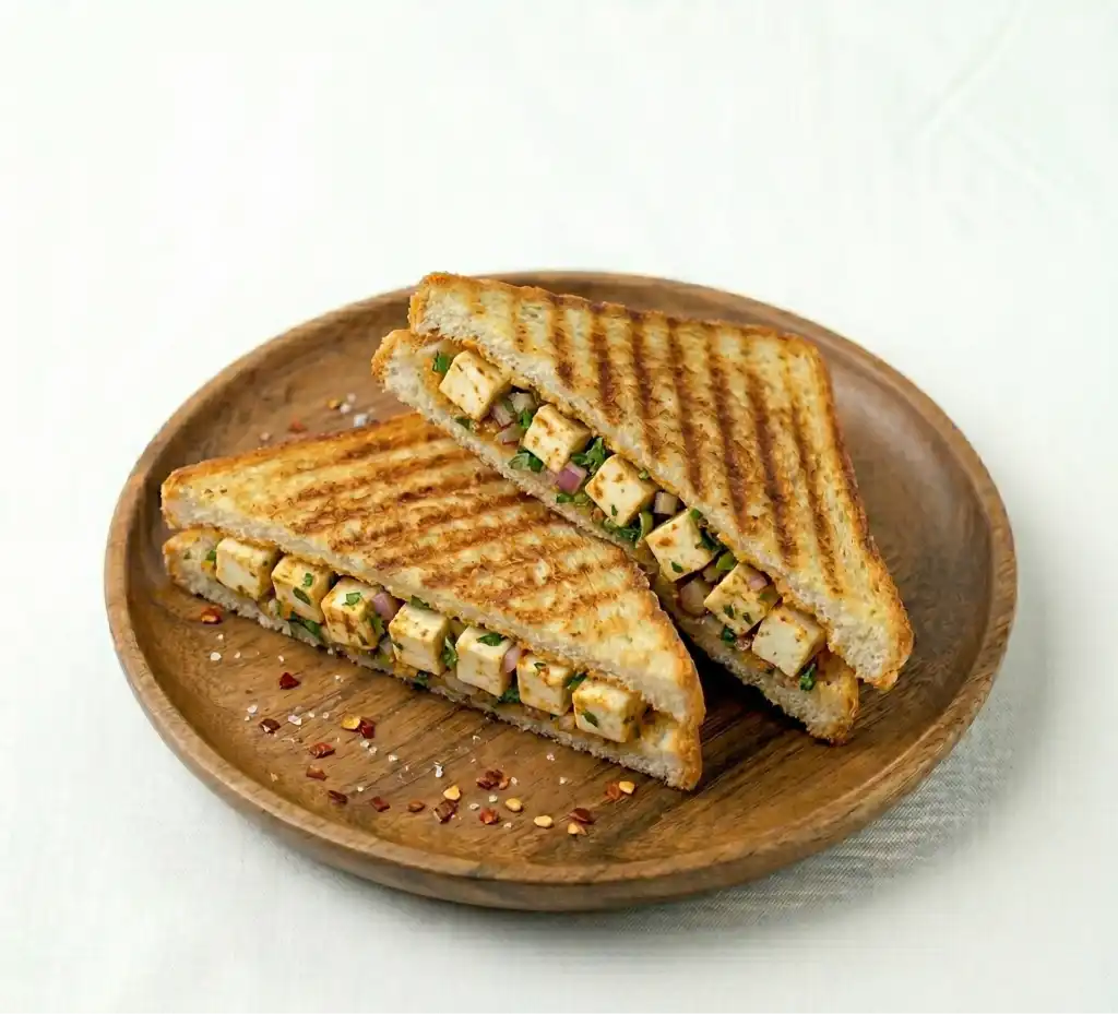 Paneer grilled sandwich