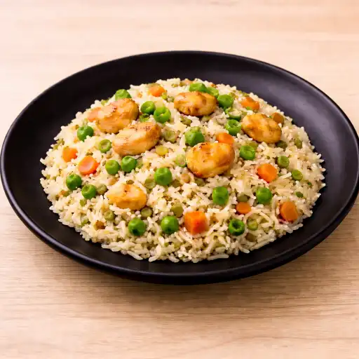 Half Chicken Fry Rice |