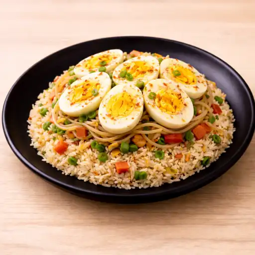 Half Anda Tripple Rice |
