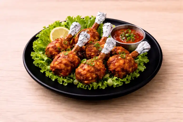 Half Chicken Lolipop Fry |