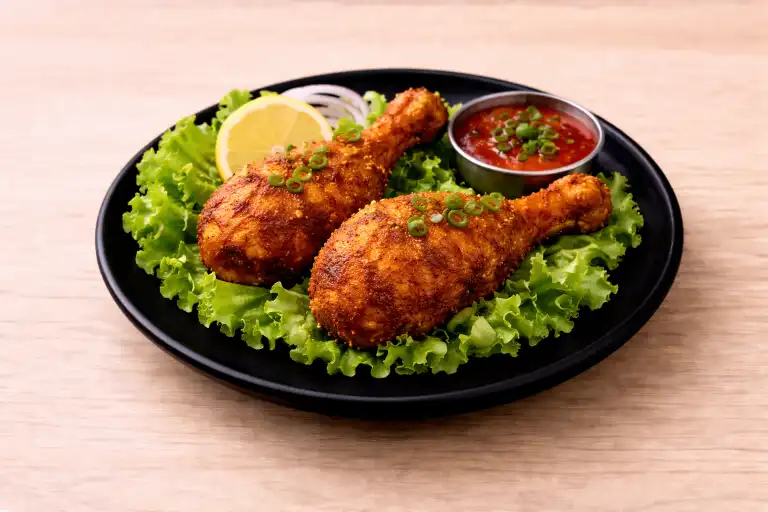 Half Chicken Legpiece Fry |
