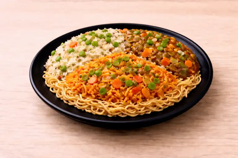 Half Veg Tripple Rice |