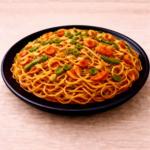 Half Veg Schezwan Noodles |