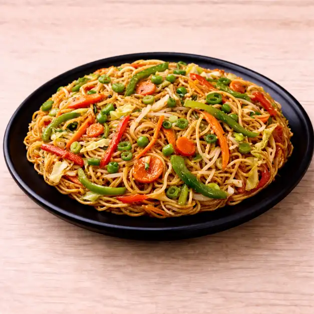Half Veg Tripple Noodles |
