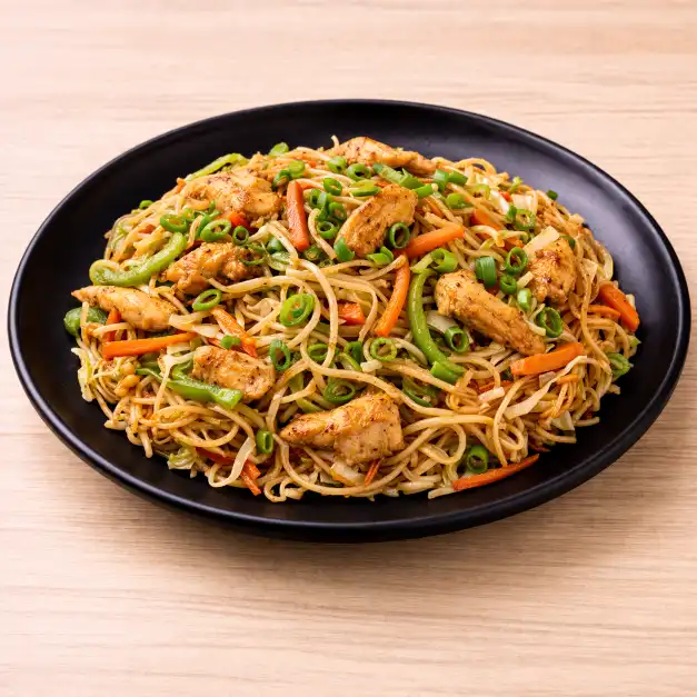 Half Chicken Tripple Noodles |