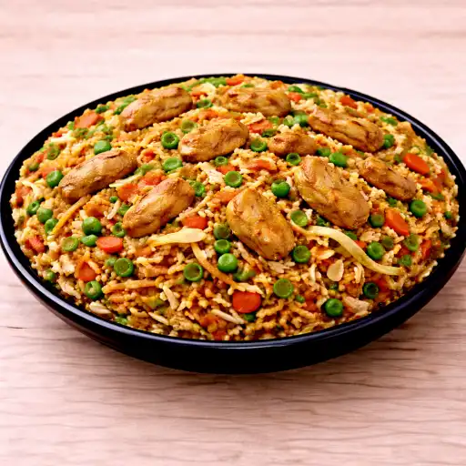 Full Chicken Tripple Combo Rice |