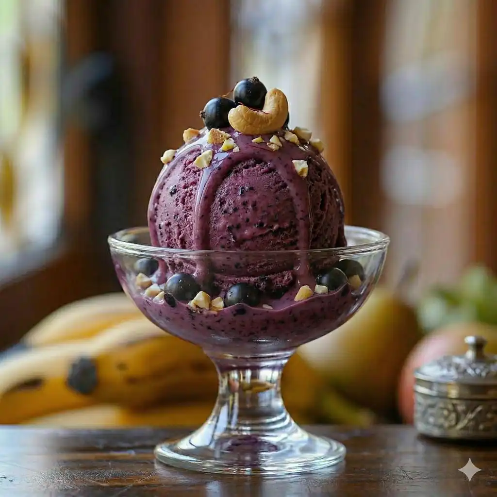 Blackcurrent Icecream |