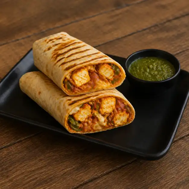 Paneer Tikka Cheese Roll