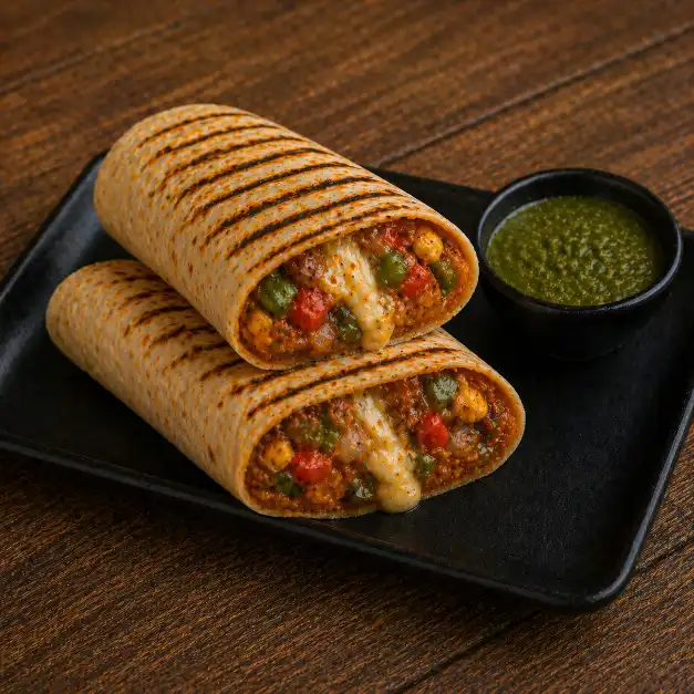 Veg Masala Cheese Roll