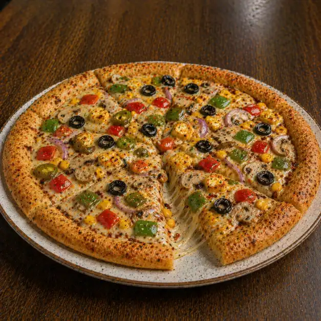 Mix loaded Veg Pizza | Medium
