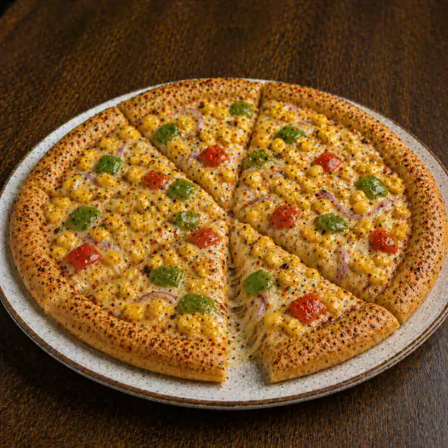 Golden Corn Veg Pizza | Small