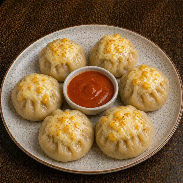 Cheese Corn Momos | 6 Pieces