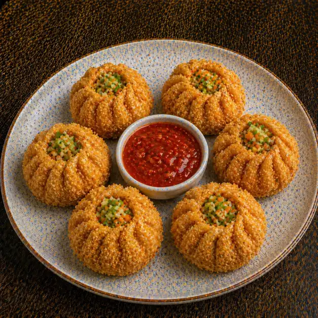 Veg Kurkure Momos | 6 Pieces