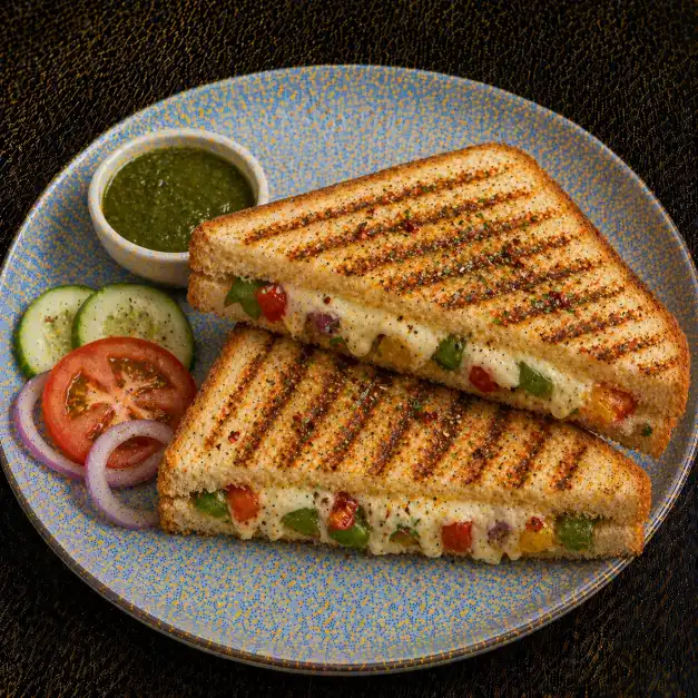 Veg Grilled Cheese Sandwich