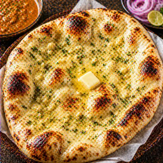 Butter Garlic Nan | बटर गार्लिक नान