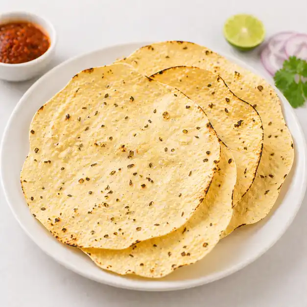 Rosted Papad | रोस्टेड पापड