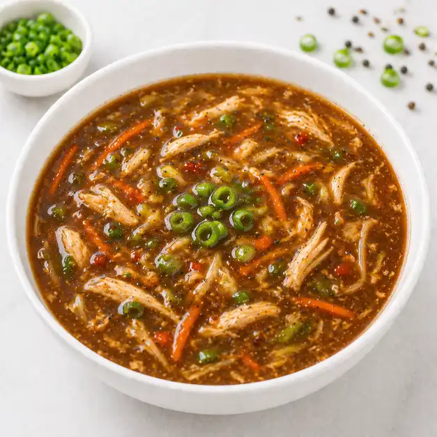 Chicken Hot & Sour Soup | चिकन हॉट अँड सॉर सूप