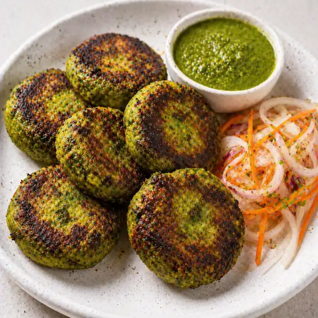Veg Harabhara Kabab | व्हेज हराभरा कबाब