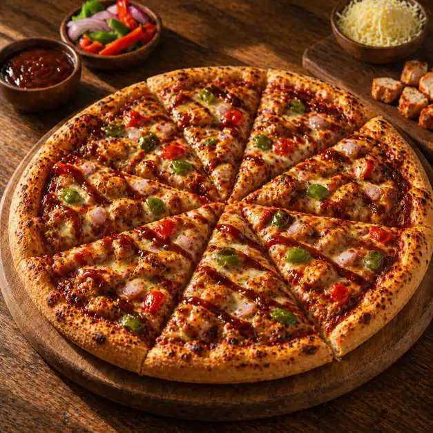 Barbeque Pizza | बार्बेक्यू पिझ्झा