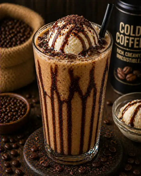 Cold Coffee with Ice Cream | कोल्ड कॉफी विथ आईस्क्रीम