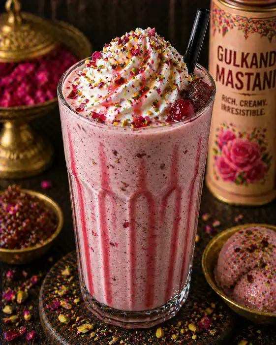 Gulkand Mastani | गुलकंद मस्तानी