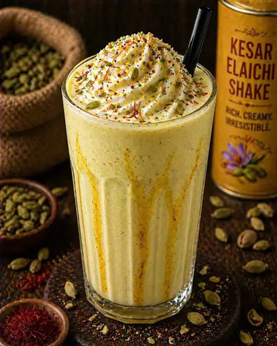 Kesar Elaichi Shake | केसर इलायची शेक