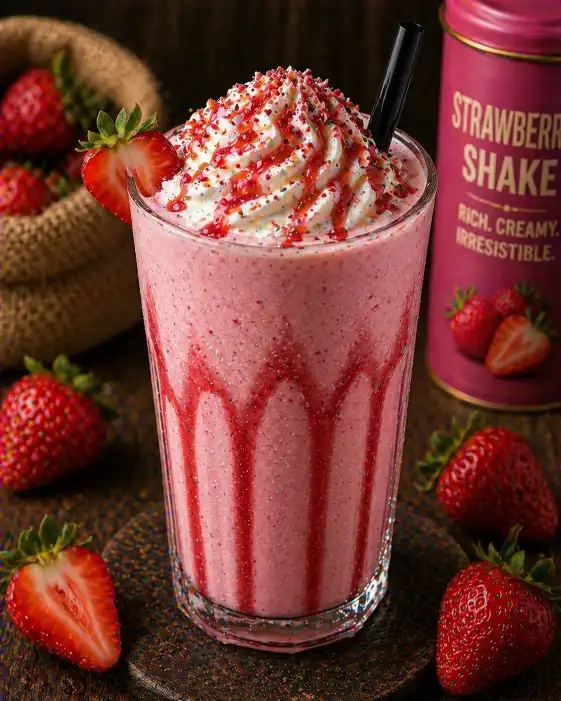 Strawberry Shake | स्ट्रॉबेरी शेक