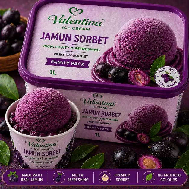 Jamun Sorbet (Per Scoop) | जामून सोरबे