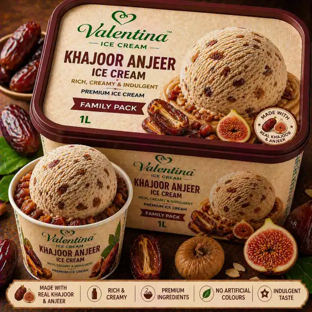 Khajoor Anjeer Ice Cream (Per Scoop) | खजूर अंजीर आईस्क्रीम