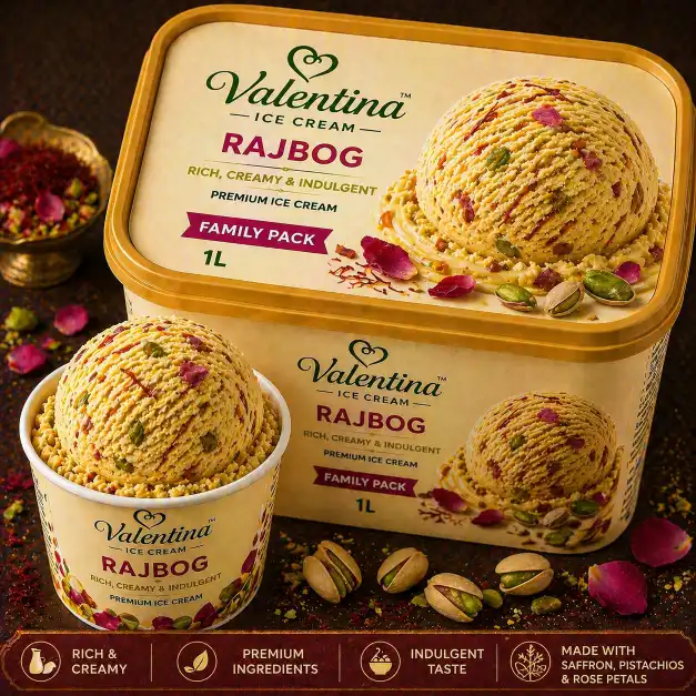 Rajbhog Ice Cream (Family Pack) | राजभोग आईस्क्रीम फॅमिली पॅक