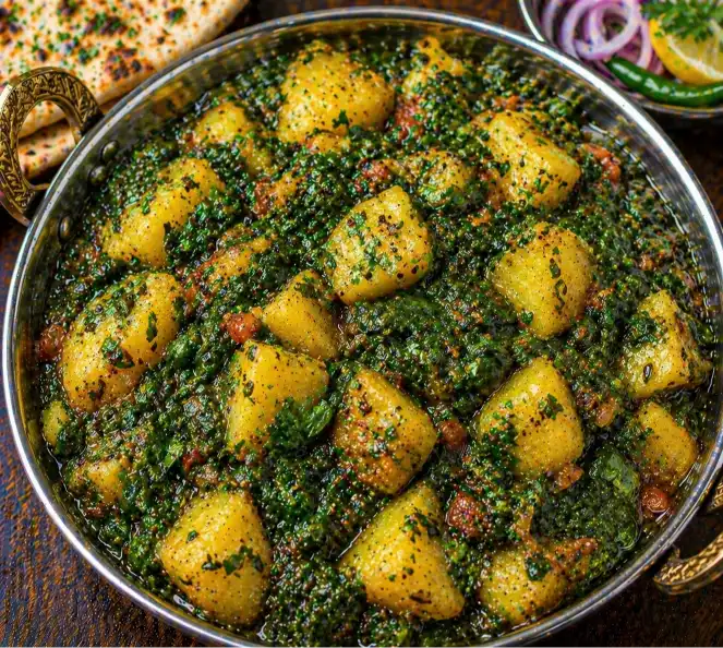 Alu Palak | आलू पालक