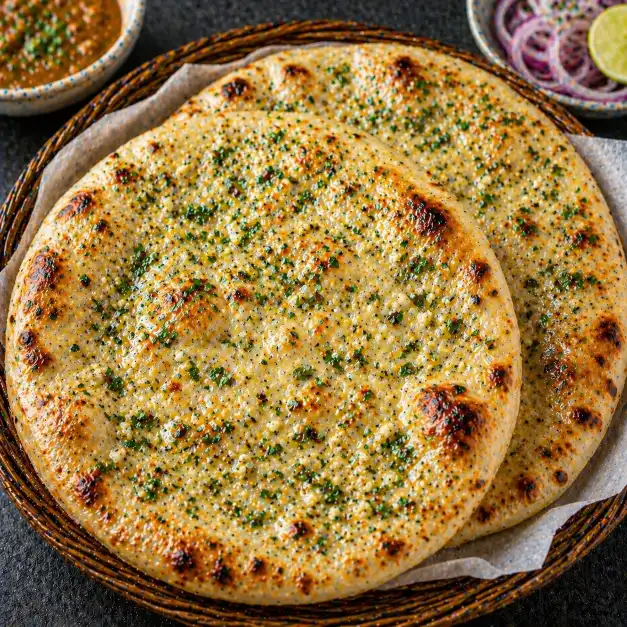 Garlic Kulcha | गार्लिक कुलचा