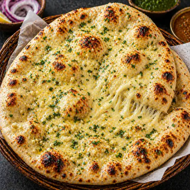 Cheese Garlic Naan | चीज गार्लिक नान