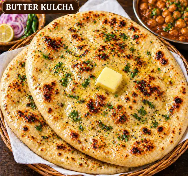 Butter Kulcha | बटर कुलचा