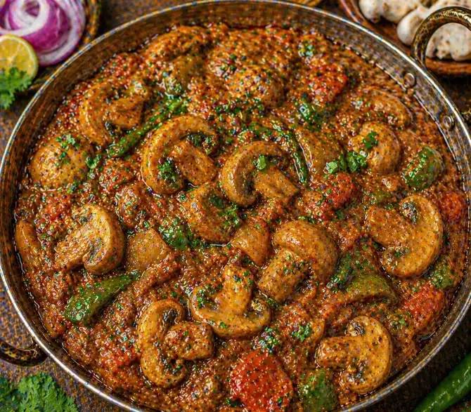 Mushroom Masala | मशरूम मसाला