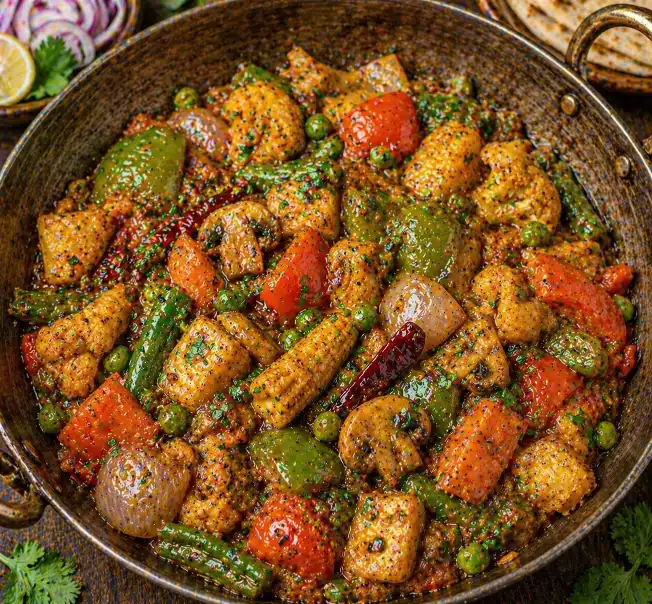 Veg Kadhai | व्हेज कढई
