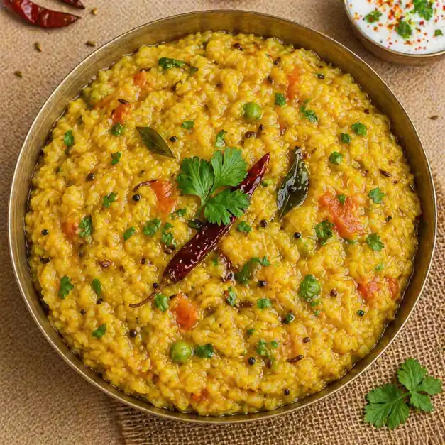 Dal Khichdi | डाळ खिचडी