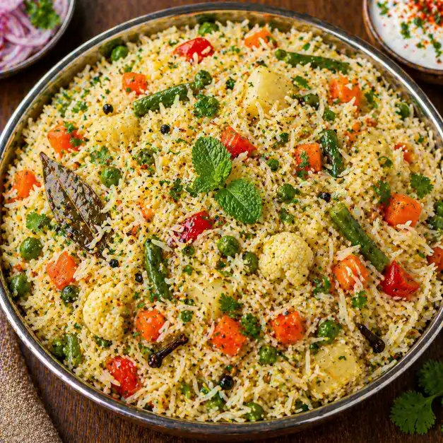 Veg Pulav | व्हेज पुलाव