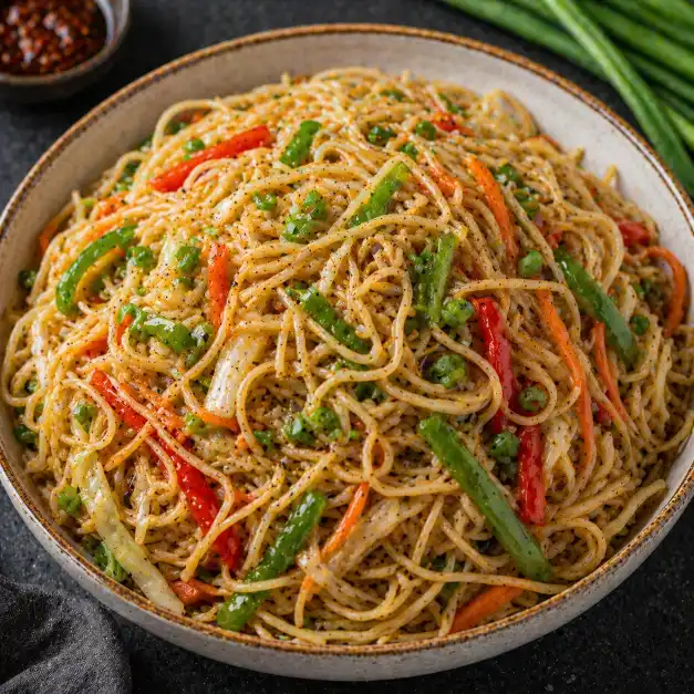 Veg Hakka Noodle | व्हेज हक्का नूडल्स
