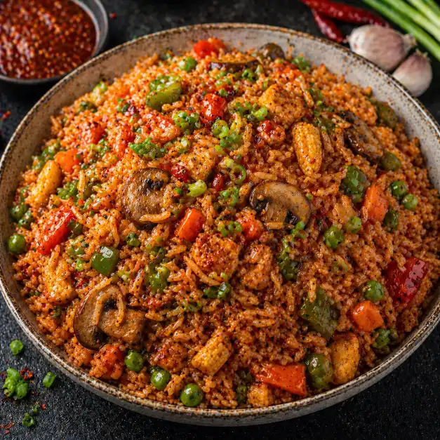 Combination Schezwan Fried Rice | कॉम्बिनेशन सेझवान फ्राईड राईस