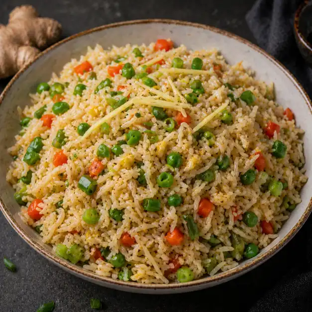 Veg Ginger Fried Rice | व्हेज जिंजर फ्राईड राईस