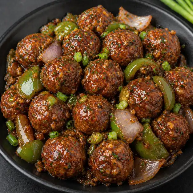 Veg Manchurian Dry | व्हेज मंचुरियन ड्राय