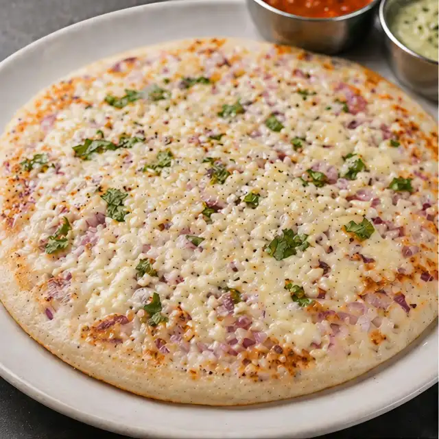 Cheese Onion Uttappa | चीज कांदा उत्तप्पा
