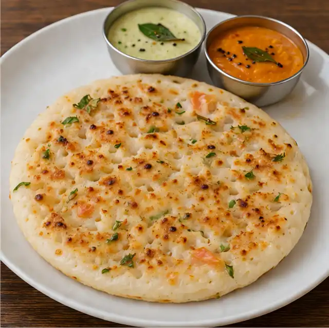 Plain Uttappa | साधा उत्तप्पा