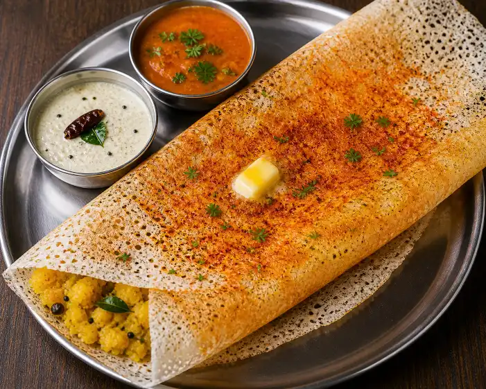 Paper Masala Dosa | पेपर मसाला डोसा