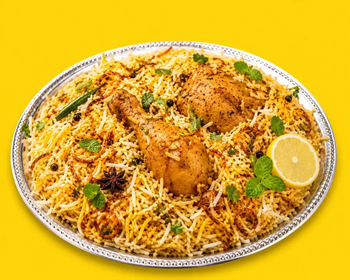 Chicken Dum Biryani | चिकन दम बिर्याणी (Full)